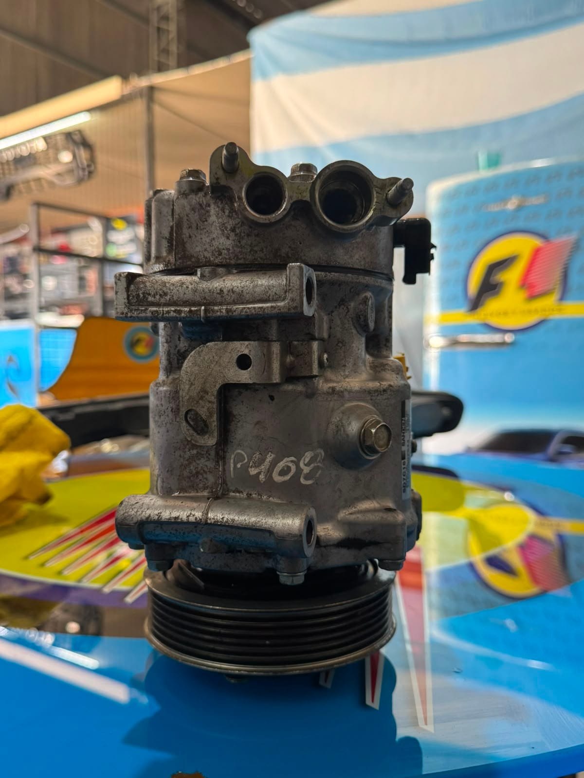 Compresor de aire acondicionado Peugeot 408 - Imagen 2