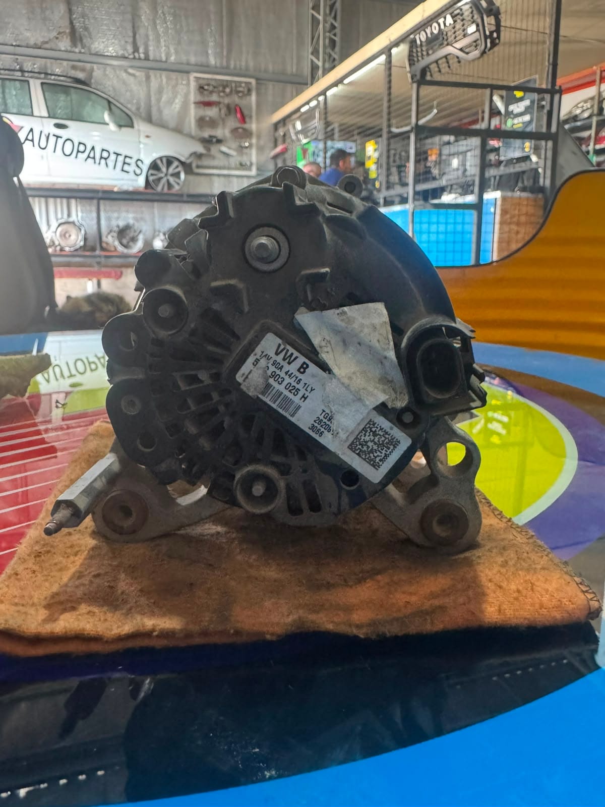 Alternador Volkswagen Gol Trend - Imagen 2